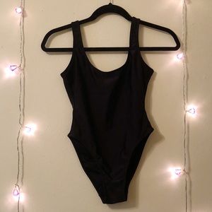 american apparel nylon tricot malibu one piece